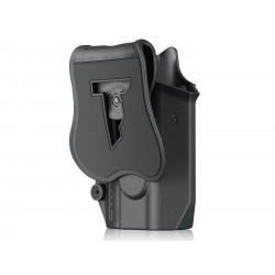 ABZAV|Holster Mega-Fit For Pistol with Streamlight Black Right Cytac