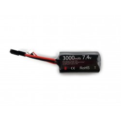 3000mAh 7.4v Brick Tamiya Titan