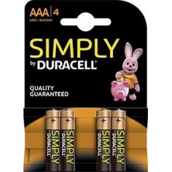 ABZAV|Piles alcalines AAA LR03 1,5 volt - Duracel