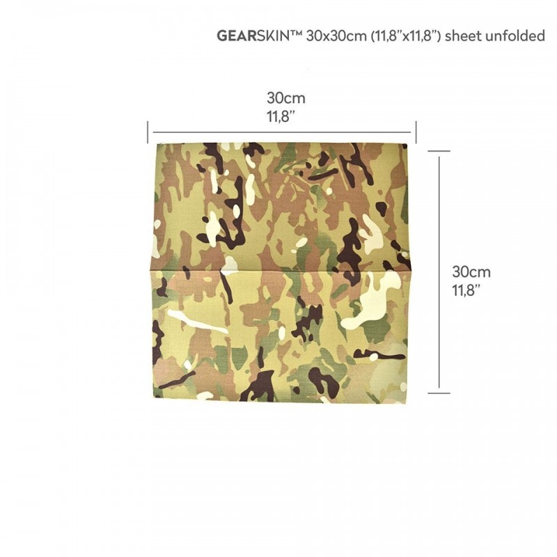 ABZAV|GEARSKIN V-CAMO - COMPACT [30X30cm]