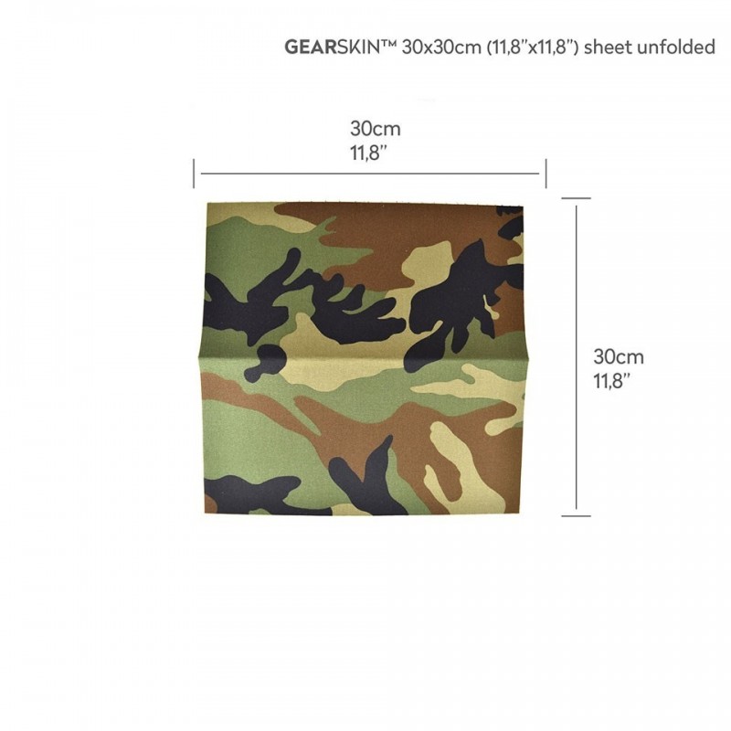 ABZAV|GEARSKIN WOODLAND - COMPACT [30X30cm]