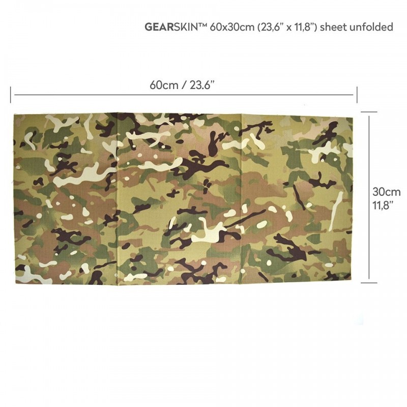 ABZAV|GEARSKIN V-CAMO - REGULAR  [60X30cm]