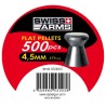 ABZAV|Flat Lead SWISS ARMS Pellets 4.5mm Cal.177 High Quality 500 pellets