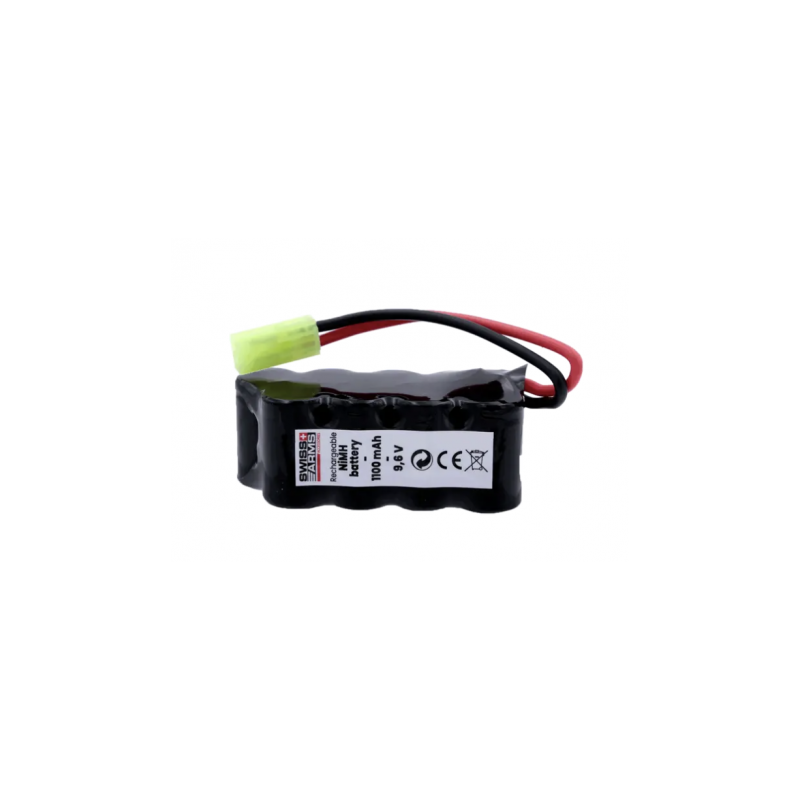 ABZAV|SWISS ARMS - Batterie NimH 1100mAh 9,6V pour M249