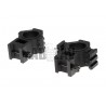 ABZAV|Tri-Side Rail 25.4mm / 30mm Mount Rings Black Aim-O