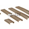 ABZAV|Soft Rail Cover Kit Dark Earth FMA