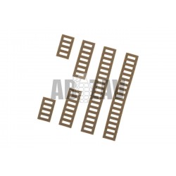 ABZAV|Soft Rail Cover Kit Dark Earth FMA
