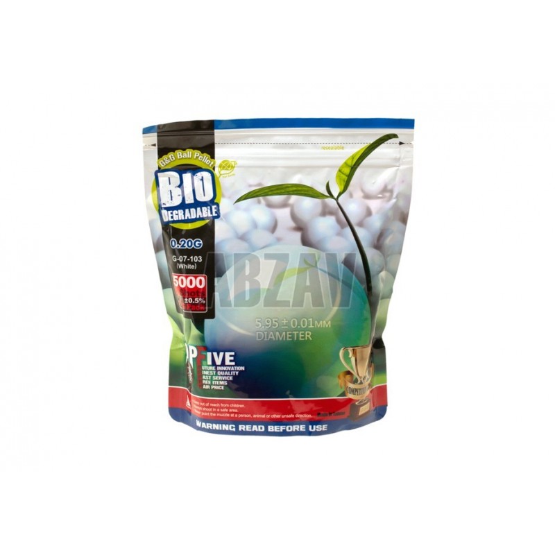 ABZAV|0.20g Bio Precision 5000rds White G&G