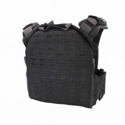 ABZAV|Gilet tactique porte-plaques Drake MK4 - Noir - Corso Tactical