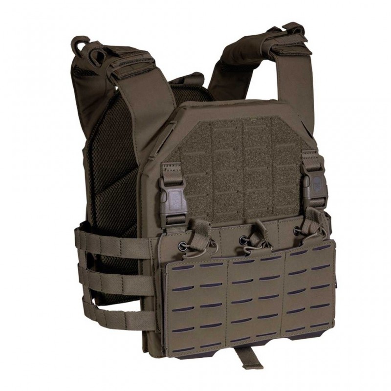 ABZAV|Gilet porte-plaques Drake MK3 - Ranger Greene - Corso Tactical