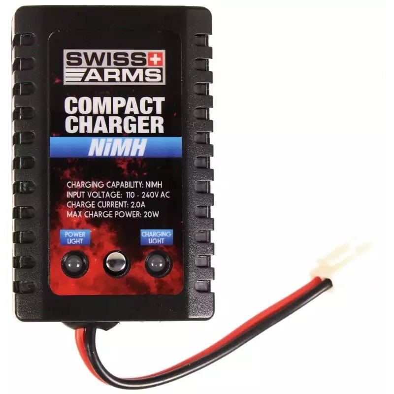 ABZAV|Chargeur de Batterie NiMH 8.4/9.6 V Swiss Arms