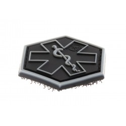 ABZAV|Patch en Caoutchouc Paramedic Hexagon (JTG)