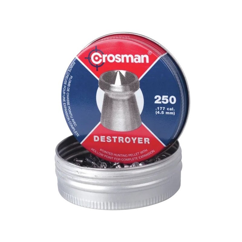ABZAV|Cal. 4,5 mm Plombs Destroyer Crosman – 250 pièces