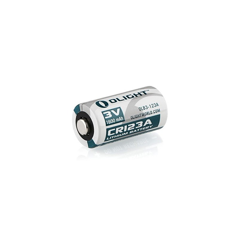 ABZAV|Batterie Lithium Olight CR123A 3V 1600mAh