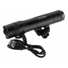 ABZAV|Skywoods Tactical Flashlight - 1250 Lumens with M-Lock Rail Mount - Black