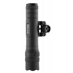 ABZAV|Skywoods Tactical Flashlight - 1250 Lumens with M-Lock Rail Mount - Black