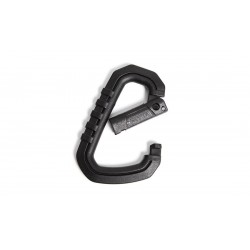 ABZAV|MOLLE PVC CARABINER FMA BLACK 3PCS