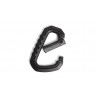 ABZAV|MOLLE PVC CARABINER FMA BLACK 3PCS