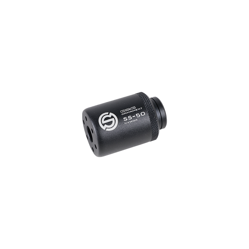 ABZAV|Silencer SS-50 Mock 14mm ccw Zwart G&G