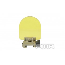 ABZAV|Vitre de Protection Pour Red Dot/Scope Tan FMA