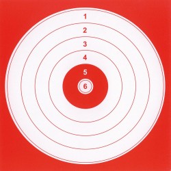100 targets Paper14 x 14 cm BO