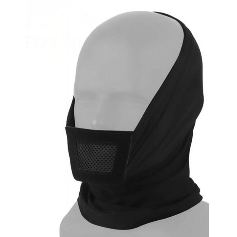 ABZAV|Cache col Noir BO Manufacture