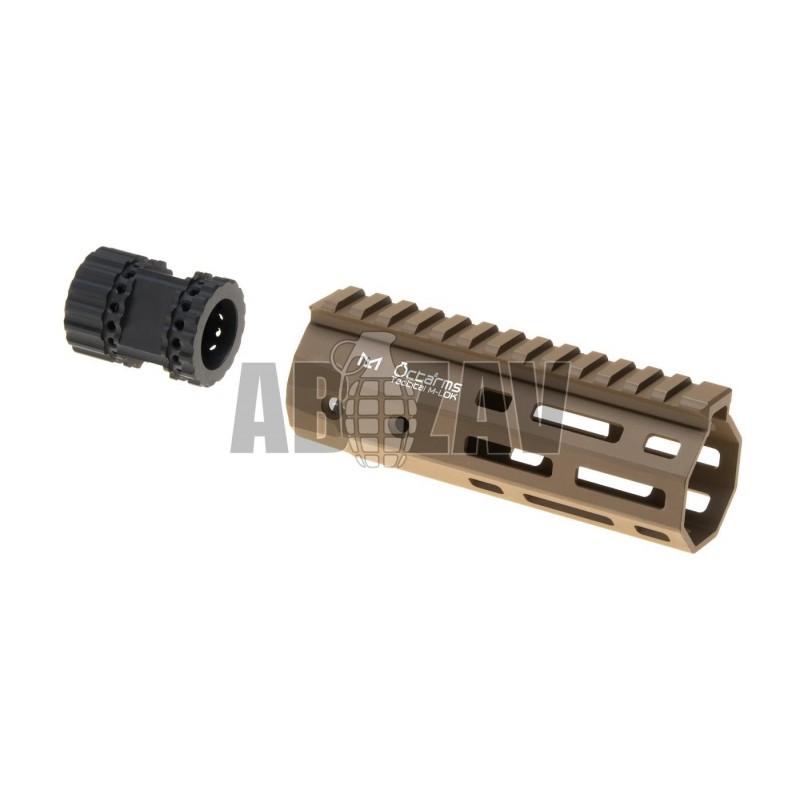 ABZAV|145mm M-LOK Handguard Set Tan Ares ABZAV|145mm M-LOK Handguard Set Tan Ares