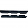 ABZAV|Couvre rails TYPE A Noir ARMAROK