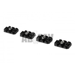 ABZAV|Cable Management Rail Covers Short 2pcs Black  Strike Industries