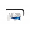 ABZAV|Cable Management Rail Covers Short 2pcs Black  Strike Industries