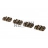 ABZAV|Cable Management Rail Covers Short 2pcs Tan Strike Industries