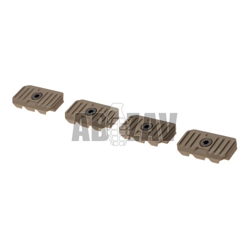 ABZAV|Cable Management Rail Covers Short 2pcs Tan Strike Industries