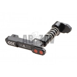 ABZAV|CNC Aluminum Advanced Magazine Release Style B Black Maxx Model