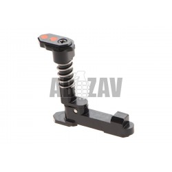 ABZAV|CNC Aluminum Advanced Magazine Release Style B Black Maxx Model