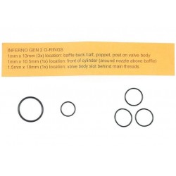 ABZAV|Wolverine replacement oring set for inferno GEN2