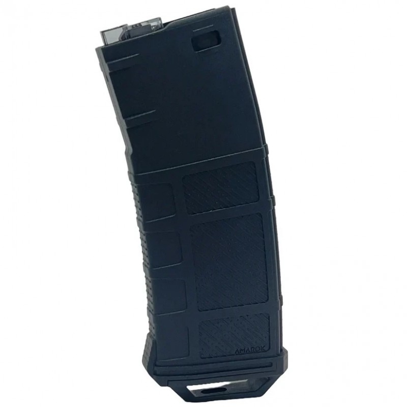 ABZAV|Magazine M4 250Rds Fast-feed mid-cap Type A Zwart/Smoke Amarok