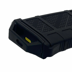ABZAV|Magazine M4 250Rds Fast-feed mid-cap Type A Noir/Jaune Amarok