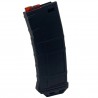 ABZAV|Magazine M4 250Rds Fast-feed mid-cap Type A Zwart/Rood Amarok