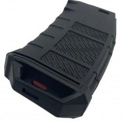 ABZAV|Magazine M4 250Rds Fast-feed mid-cap Type A Zwart/Rood Amarok