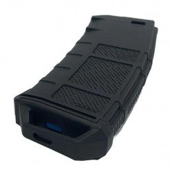ABZAV|Magazine M4 250Rds Fast-feed mid-cap Type A Noir/Bleu Amarok
