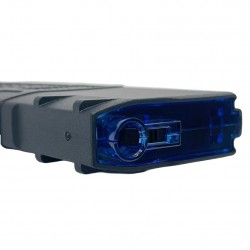 ABZAV|Magazine M4 250Rds Fast-feed mid-cap Type A Zwart/Blauw Amarok