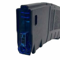 ABZAV|Magazine M4 250Rds Fast-feed mid-cap Type B Zwart/Blauw Amarok