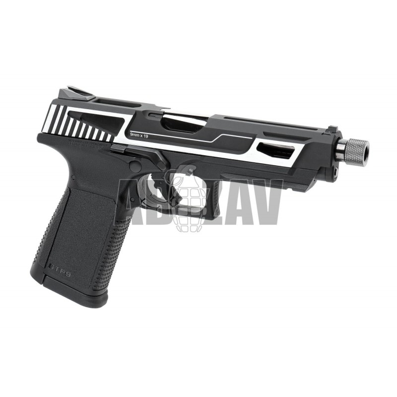 ABZAV|GTP 9 MS GBB Black/Silver G&G