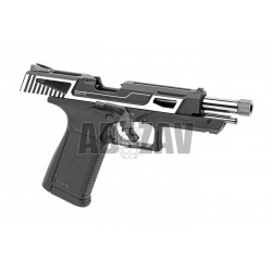 ABZAV|GTP 9 MS GBB Black/Silver G&G
