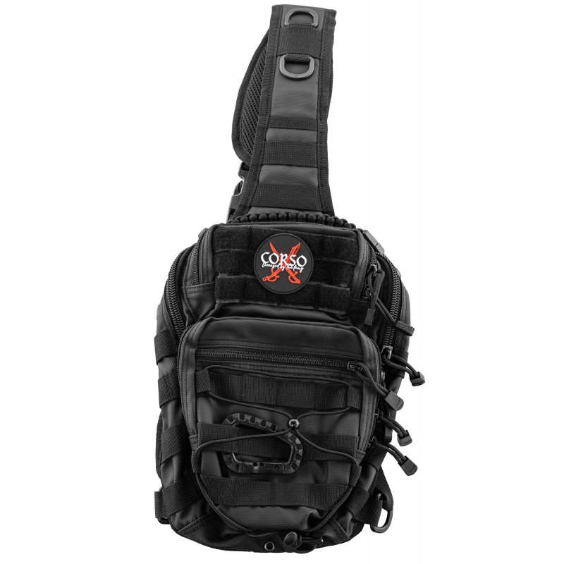 ABZAV|Tactical Shoulder Bag Black Corso