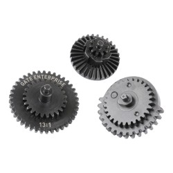 16:1 ratio steel CNC gears set Lancer Tactical