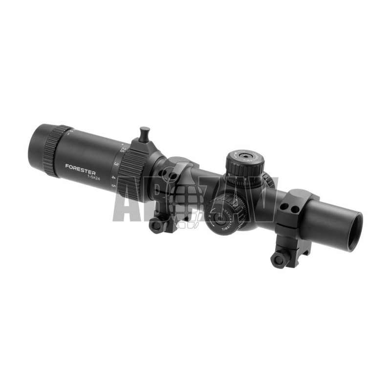 ABZAV|Forester 1-5x24 Fiber Scope Black Vector Optics