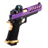 ABZAV|Knightshade Hi-Capa 5.1 Puple/Gold With RMR Lancer Tactical