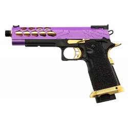 ABZAV|Knightshade Hi-Capa 5.1 Puple/Gold Lancer Tactical