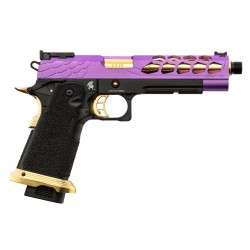 ABZAV|Knightshade Hi-Capa 5.1 Puple/Gold Lancer Tactical